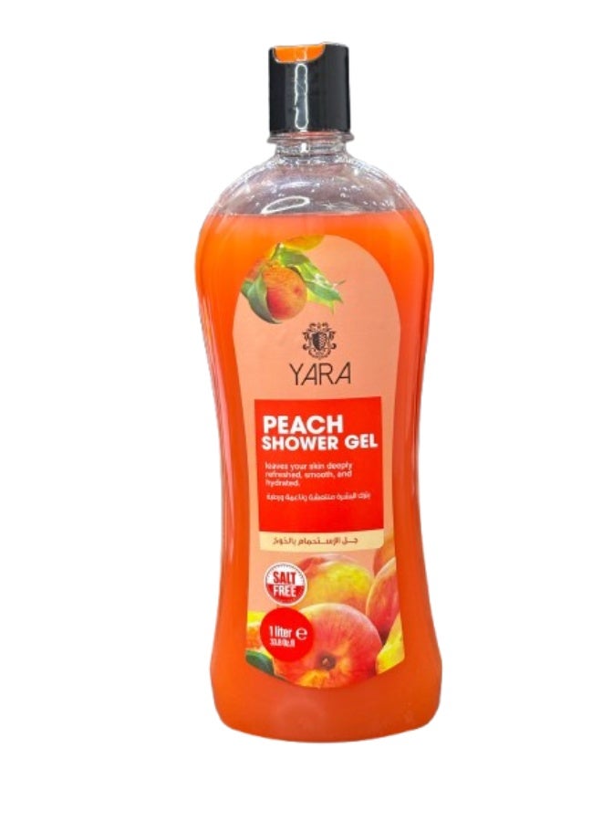 shower gel peach 1 Liter